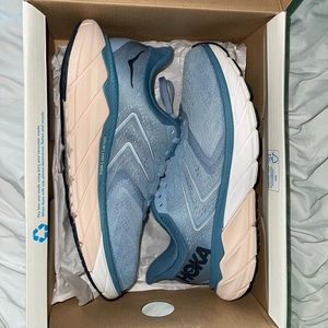 Women's Hoka One One Arahi 5 Blue Fog/Provincial Blue Mesh